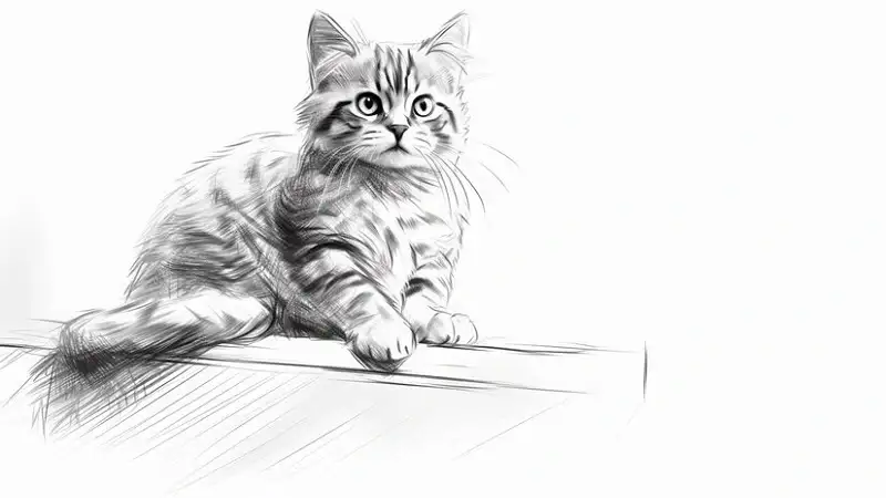 Drawing:a4z_-ymtkr8= Cats